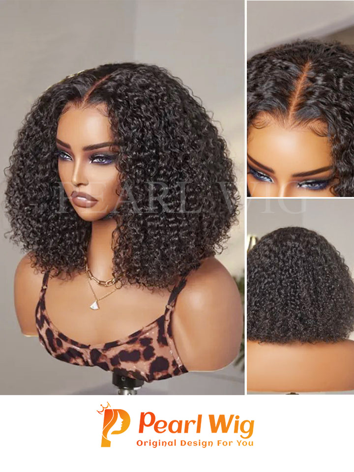 Go Natural Ease | Soft Kinky Curly Glueless 13x4 Closure HD Lace Wig Ready to Go