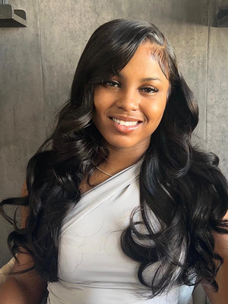 Body Wave Invisible Knot Wig Ready & Go 5x5 Glueless HD Lace Closure Wigs Human Hair Wig