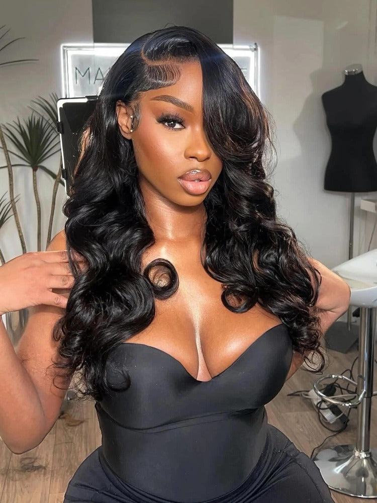 PEARL WIG Body Wave Wig 13x6 MAX HD Lace Frontal Wigs Ready Go Pre-Cut  Lace Wig