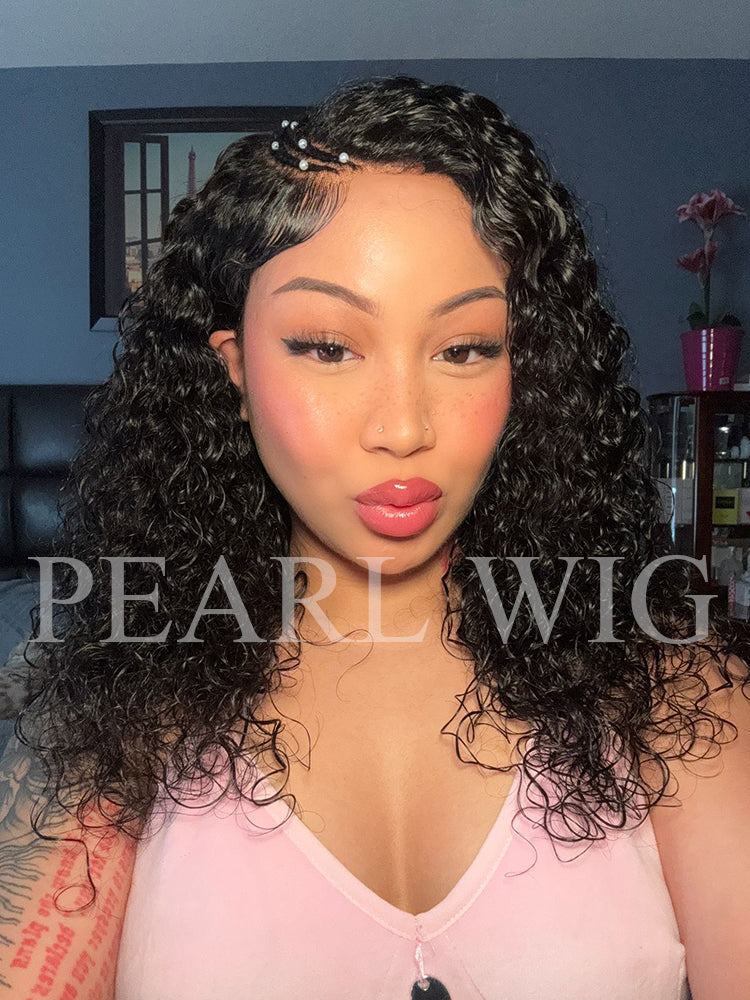 Pearl_braiding Water Wave Wig