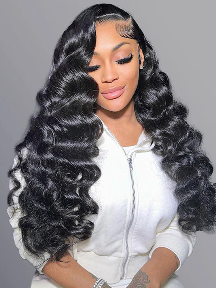 Loose Wave Human Hair Wig 5x5 HD Lace Closure Glueless Wigs Human Hair Wig