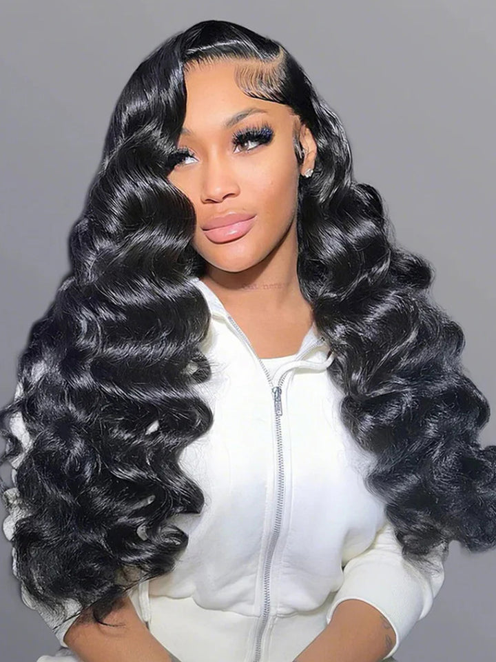 Loose Wave Human Hair Wig 5x5 HD Lace Closure Glueless Wigs Human Hair Wig