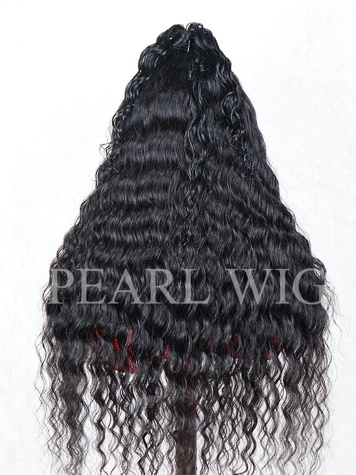 Pre-Braiding Ready To Go Loose Deep Wave Wig 13x6 HD Transparent Lace Front Wigs