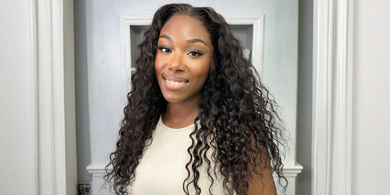 Pre-Everything Glueless 13x4 Lace Front Wig！