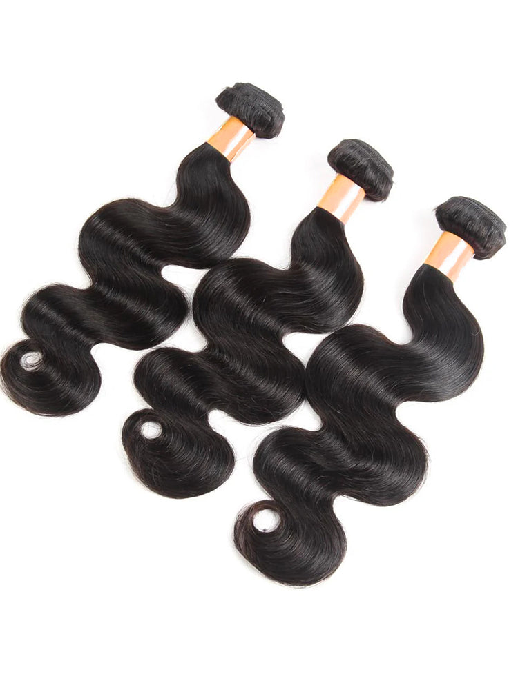 12A Body Wave 3 Bundles Human Hair Unprocessed Brazilian Virgin Hair Bundles Hair Extension