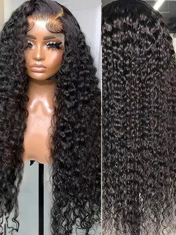 PEARL WIG Ready & Go Deep Wave 5x5 HD Lace Closure Glueless Wigs Human Hair  Invisible Knot Wig