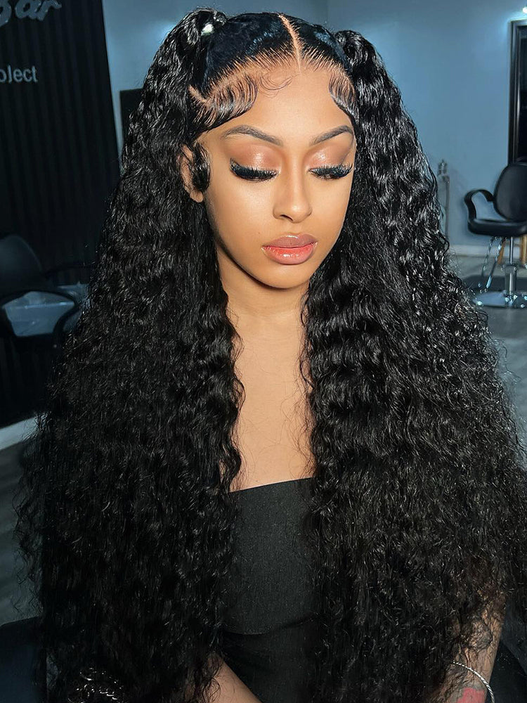 Upgrade Fit 360 HD Lace Frontal Kinky Curly Glueless Human Hair Wig