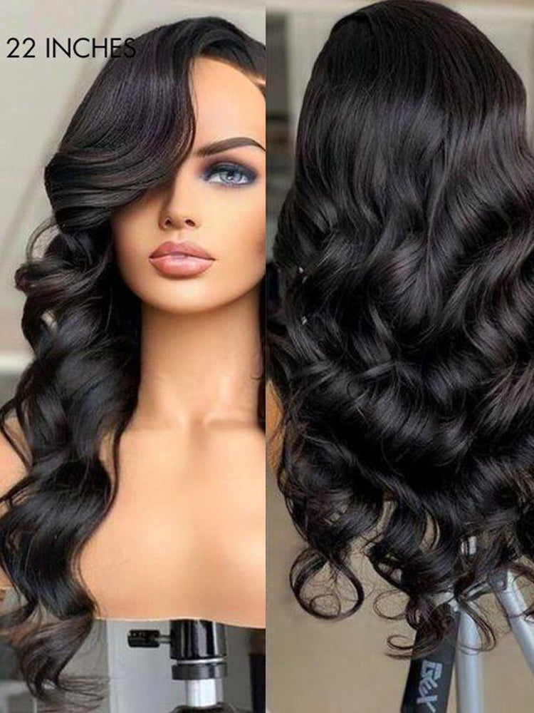 Bob Body Wave Glueless Wigs 13x4 HD Lace Human Hair Pre Cut Lace Wig